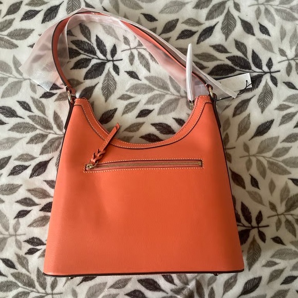 Dooney & Bourke Vibrant Orange Shoulder Bag - Picture 2 of 4